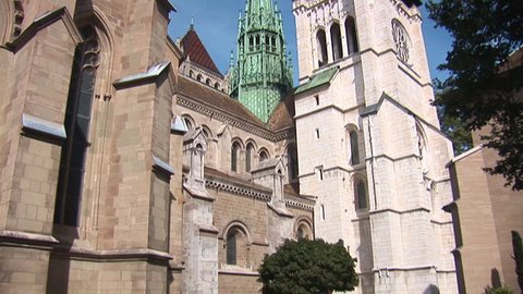 The St. Pierre Cathedral is a cathedral in Geneva, Switzerland
