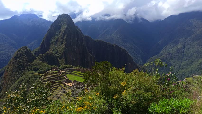 Machu Picchu, Peru. UNESCO World Heritage Site. One of the New Seven Wonders of the World