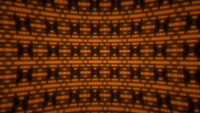 Orange curved wall led Neon light wall design texture pattern abstract wallpaper live performance concert disco element computer graphic design LED WALL stage technology abstract seamless background - Powered by Shutterstock - Get 15% off with code: PIKWIZARD15