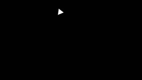 Set of Animated Hand Drawn Arrows. Animated arrows pack. Arrow animation on a black background. Highlight Line arrow elements of Motion graphics. Video animation of arrow signs with Alpha channel.