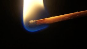 Burning match in the dark, close-up - Powered by Shutterstock - Get 15% off with code: PIKWIZARD15