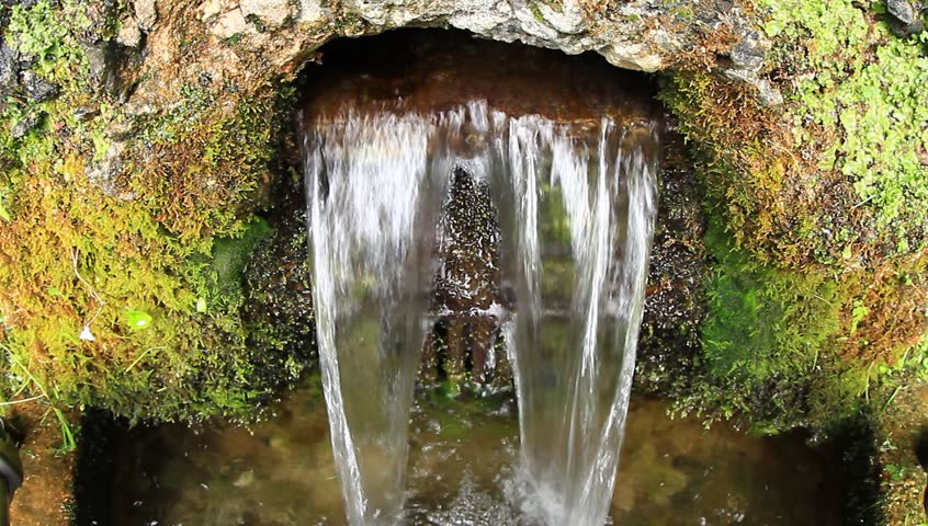 fountain water