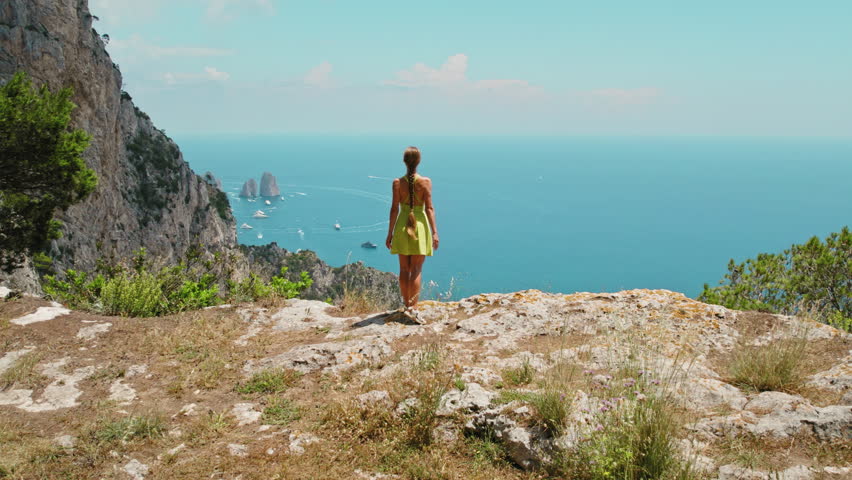Overlooking Capri