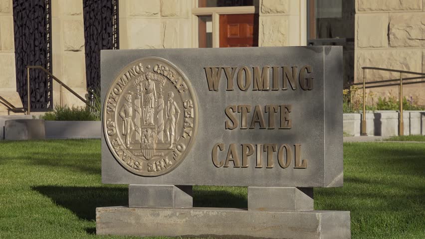 The State Capitol Building at Cheyenne Wyoming, USA