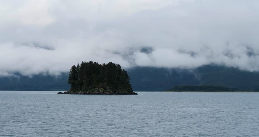 Beautiful scenery around Juneau, Alaska Royalty-Free Stock Footage #3430294815