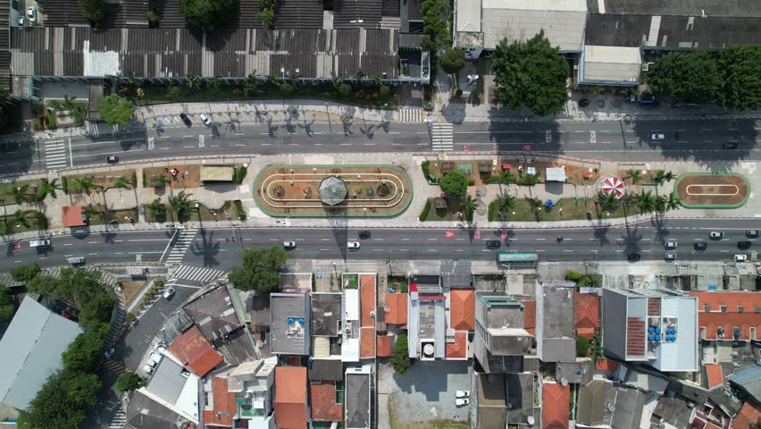 Metallic Bridge. Reinaldo de Oliveira Viaduct in the city of Osasco, Sao Paulo, Brazil