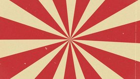 Animated shining sun retro vintage style. Rotating animation Sunburst Starburst rays background. looping animation - Powered by Shutterstock - Get 15% off with code: PIKWIZARD15