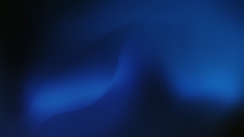 Dark blue gradient motion background with curvy wave flowing. Seamless looping video animation. 4K footage