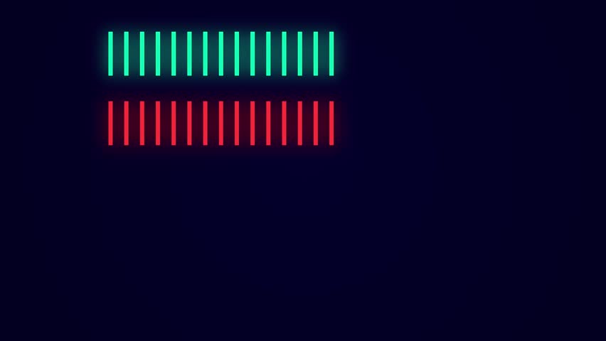 Party LED multi colors light seamless looping animation.  Royalty-Free Stock Footage #3430774533