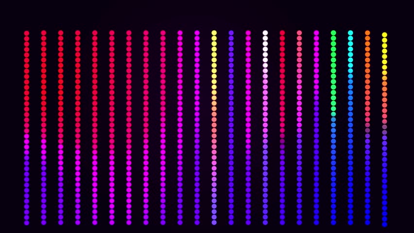 Party LED multi colors light seamless looping animation.  Royalty-Free Stock Footage #3430775525