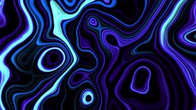 Liquid fractual motion graphic color background