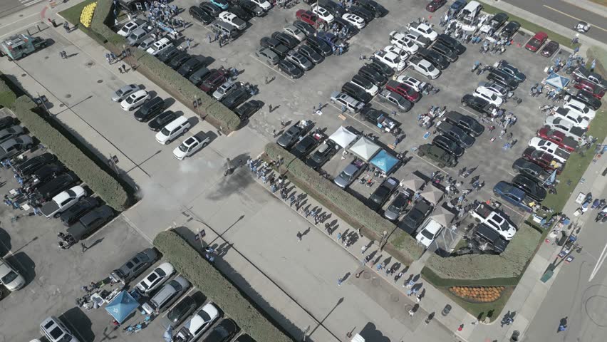 Downtown Detroit, Michigan Drone Footage