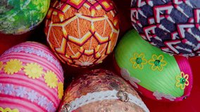 Whirling Easter Egg Extravaganza: Colorful Traditions and Artistic Mastery - Powered by Shutterstock - Get 15% off with code: PIKWIZARD15