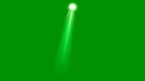 Disco lights high quality green screen 4k , The video element of on a green screen background, Ultra High Definition, 4k video, on a green screen background.