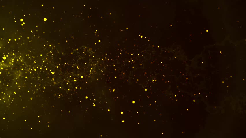 Particles moving all around background like stars in the space.Flying through stars and blue nebula in space. galaxy and milky way. Rotating particles on blue starry background. Royalty-Free Stock Footage #3431322239