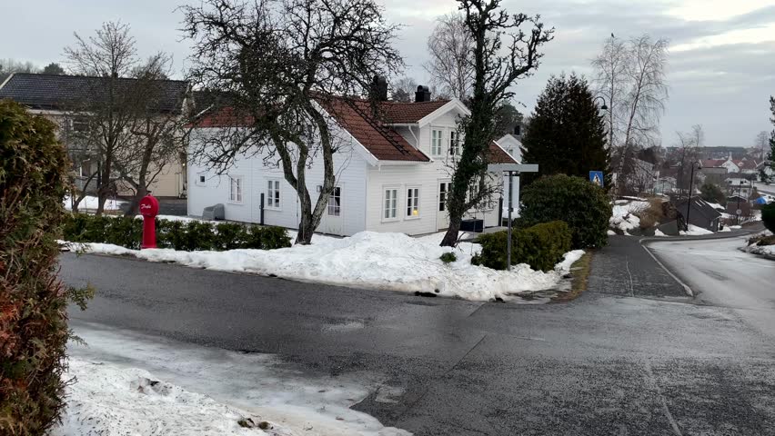 scandinavia norway house city architecture white wooden house