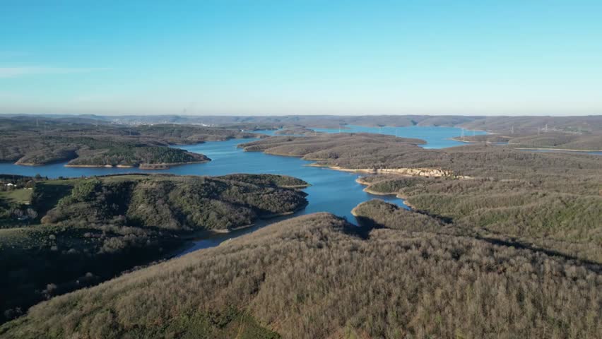 Natural lake and energy transfer
