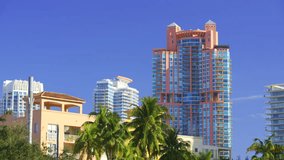 Miami Beach scene 4k HDR 2024