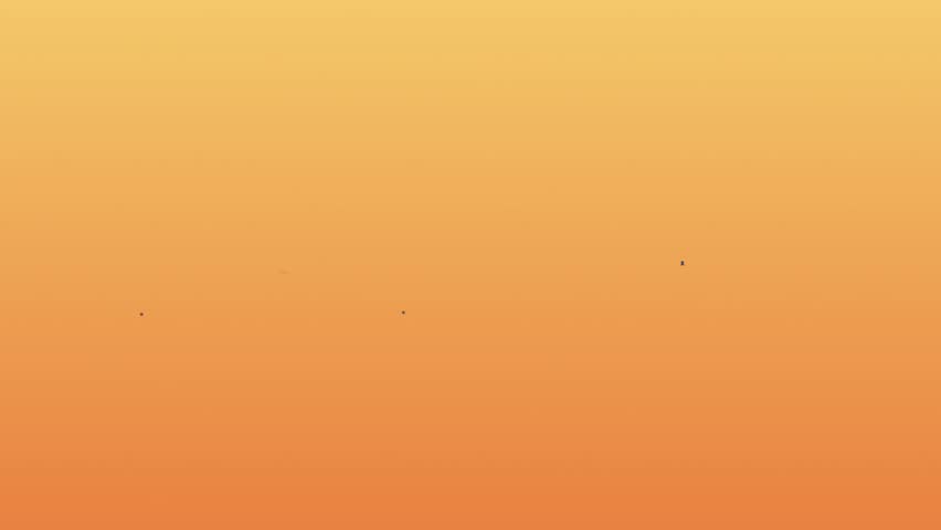 animated flat design Presidents Day vector illustration