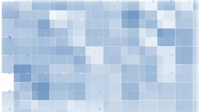 Navy blue grey business background. Halftone simple squares seamless looped pattern. Animated light classic universal template. Creative minimal elegant banner. Geometric cover digital live backdrop
 - Powered by Shutterstock - Get 15% off with code: PIKWIZARD15