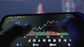 Strategies for investing in the stock market and the cryptocurrency market online on the internet. Technology Analysis for Profitable Trades and Effective Portfolio Management in a Smartphone - Powered by Shutterstock - Get 15% off with code: PIKWIZARD15