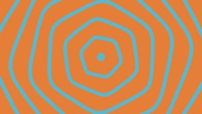 Orange and Turquoise Abstract Lines Background Video 4K Stock Video - Powered by Shutterstock - Get 15% off with code: PIKWIZARD15