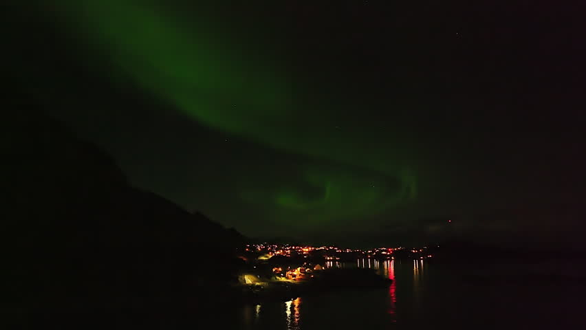 Aurora Borealis Over Reine: The Luminous Dance of Nature