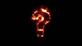 Question mark burning with red flame, black background
 - Powered by Shutterstock - Get 15% off with code: PIKWIZARD15