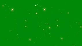 Glitter effect Premium Quality green screen, Easy editable green screen video, high quality vector 3D illustration. Top choice green screen Pro Video