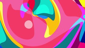 Colorful Fluid and Psychedelic Motion Graphic Video Animation Background for Summer Music  - Powered by Shutterstock - Get 15% off with code: PIKWIZARD15