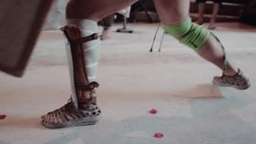 Roman Sandals in Motion, 4k shot - Powered by Shutterstock - Get 15% off with code: PIKWIZARD15