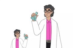 Doctor Lab test animation video
