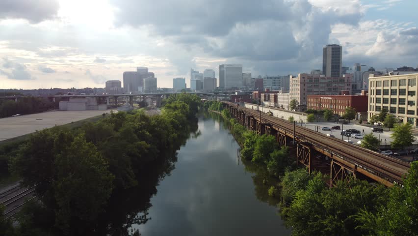 Drone Shots of Richmond, Virginia
