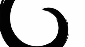 Vertical video. Abstract background. Hypnosis spiral. Psychedelic transition. Black white whirl motion surreal brainwashing effect striped rotation. - Powered by Shutterstock - Get 15% off with code: PIKWIZARD15