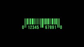 Retro Y2K Symbol Animation with barcode Icon