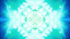 Mandala 3D Kaleidoscope seamless loop Psychedelic