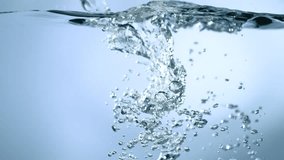 Super Slow Motion Shot of Splashing and Bubbling Water at 1000 fps. - Powered by Shutterstock - Get 15% off with code: PIKWIZARD15