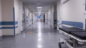 Long Corridor in the Hospital with the Medical Gurney - Powered by Shutterstock - Get 15% off with code: PIKWIZARD15
