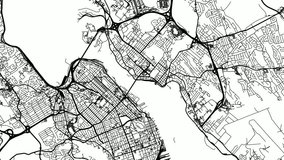 Zoom Out Road Map of Halifax Canada