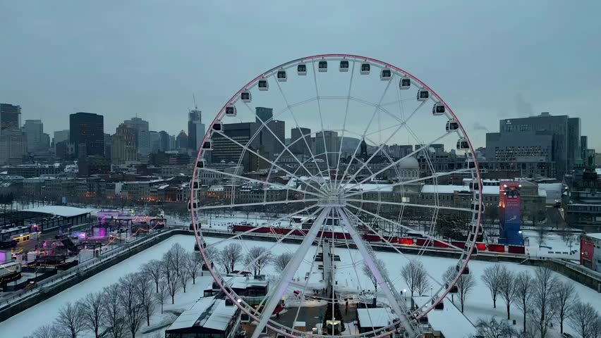 Old Port of Montréal in Winter