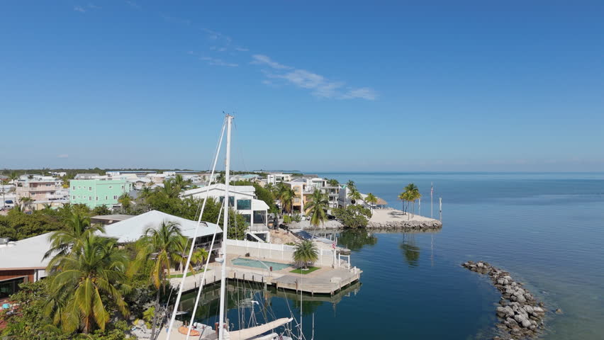 Miami Cayo Largo Keys Aerial Views
