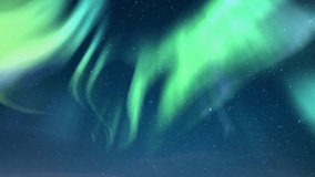 Aurora Glowing Green and Milky Way Galaxy Loop - Powered by Shutterstock - Get 15% off with code: PIKWIZARD15