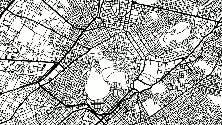 Zoom Out Road Map of Athens Greece