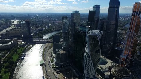 Summer Panorama Moscow City