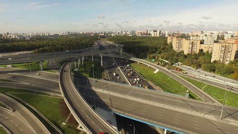 Traffic on Highway HD