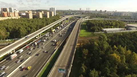 Traffic on Highway HD