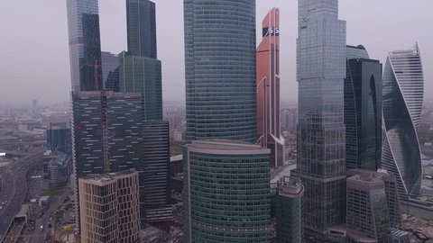 Autumn Views Moscow City