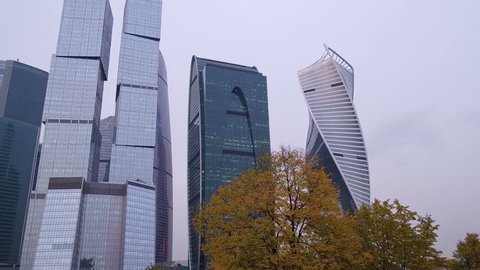 Autumn Views Moscow City