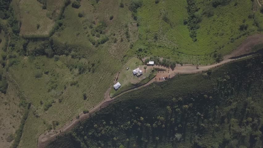 Montana Redonda. Aerial View. Dominican Republic