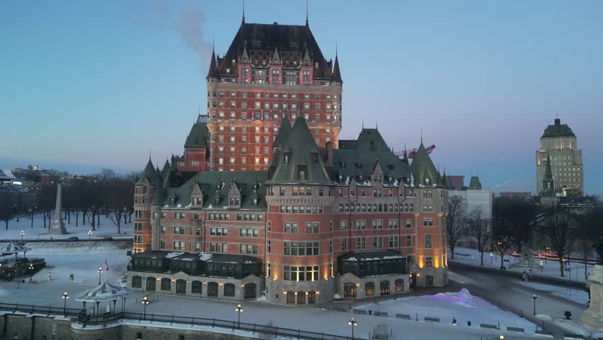 Château Frontenac in Québec cite